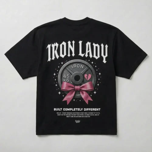 Koszulka Oversize Iron Lady