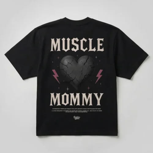 Koszulka Oversize Pumpcover MUSCLE MOMMY