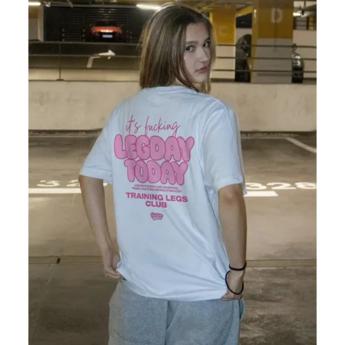 Koszulka Oversize Pumpcover "It's Fu**ing Legday"